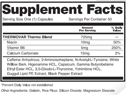 Thermovar Thermogenic Amplifier